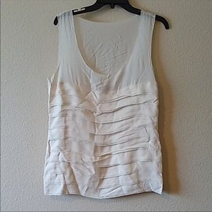 Tory Burch silk tank size 8